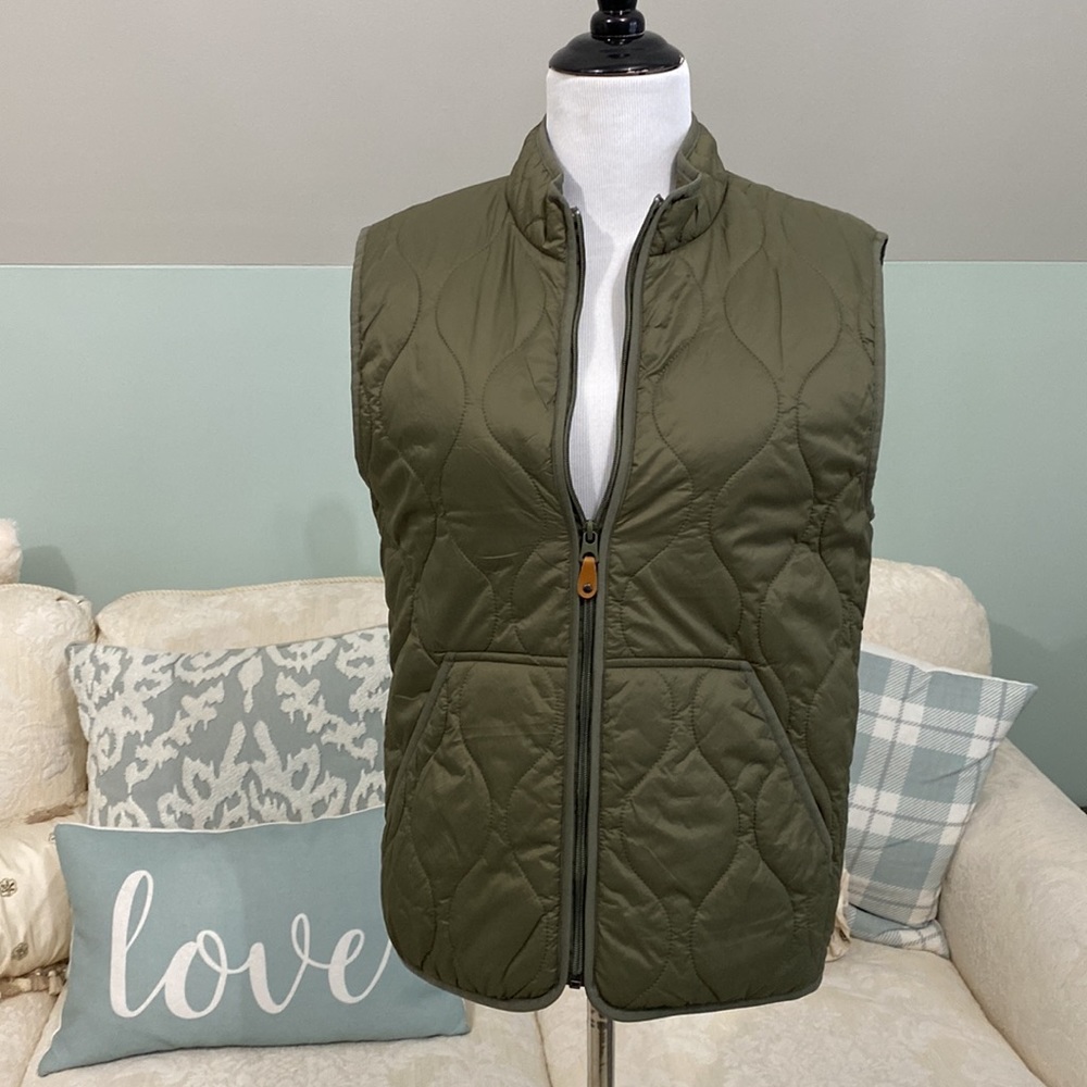 Women’s Army Green Goodfellow Vest